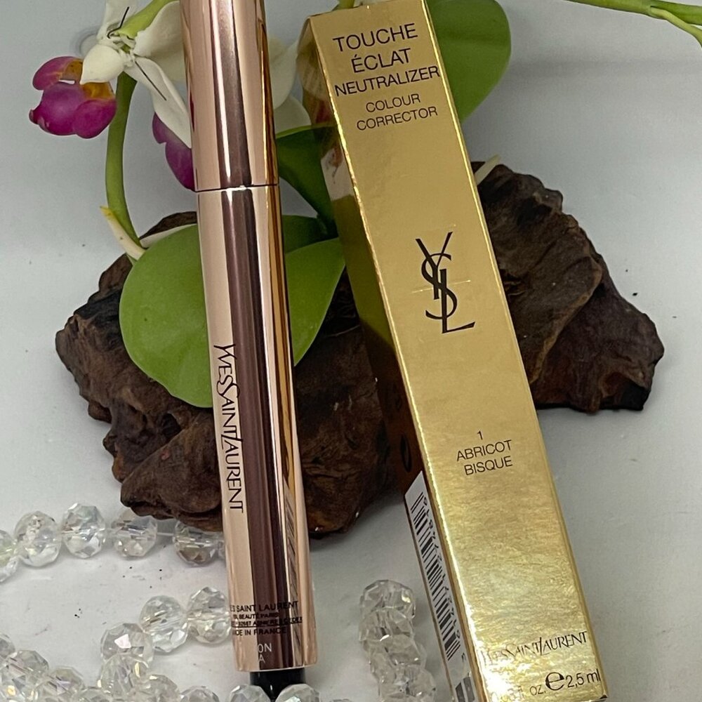 YSL Touche Eclat Neutralizer Colour Corrector - # 1 Abricot Bisque - New in Box - Picture 2 of 4